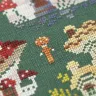 Схема для вышивания «Грибные домики»
