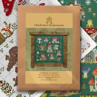 Схема для вышивания «Грибные домики»