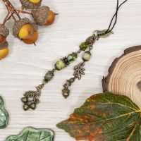 Маячок для ножниц «Желуди» цвет фурнитуры бронза