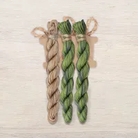 Набор ниток OwlForest для схемы «Лапописная азбука» (ПНК)