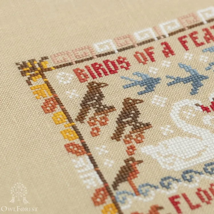 Электронная схема «Пословицы. Birds of Feather»