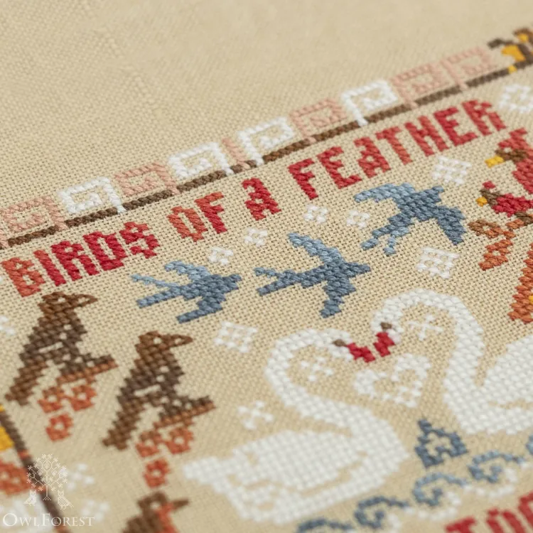 Электронная схема «Пословицы. Birds of Feather»