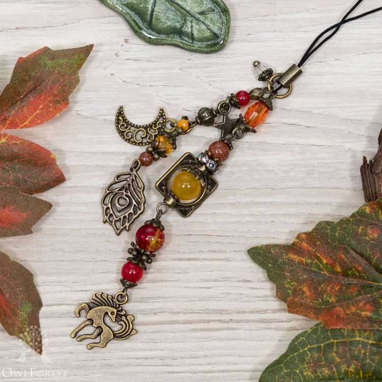 Маячок для ножниц «Конек-горбунок» цвет фурнитуры бронза