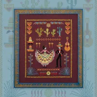 Схема для вышивания «Мексика»