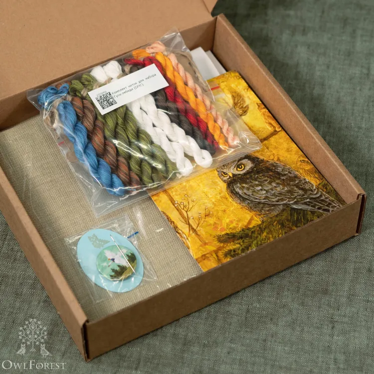 Набор для вышивания «Гуси-лебеди»