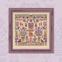 Схема для вышивания «Уютный дворик»