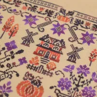 Схема для вышивания «Уютный дворик»