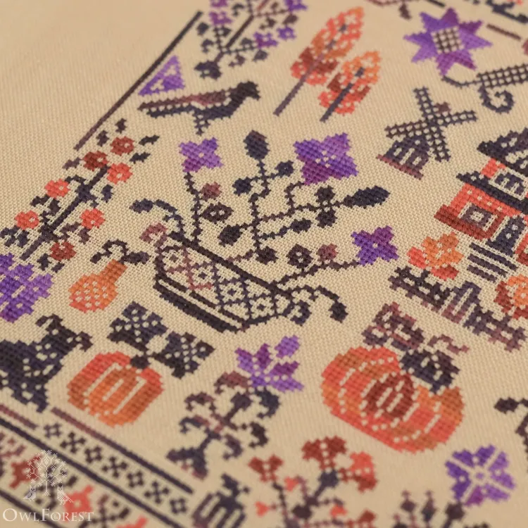 Схема для вышивания «Уютный дворик»