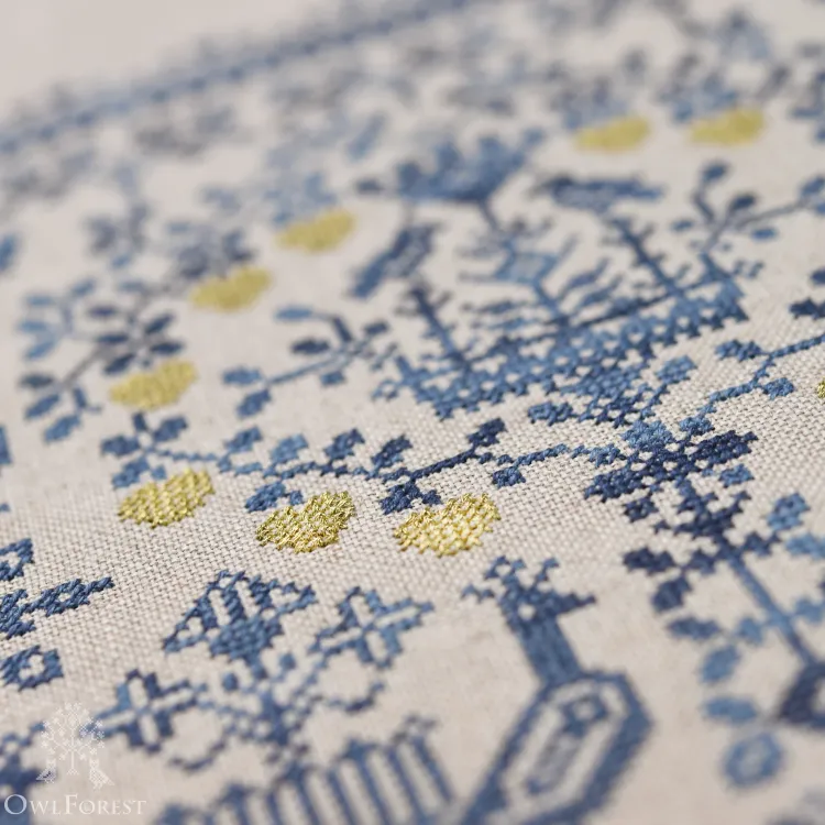 Схема для вышивания «Молодильные яблочки»