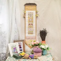 Буклет для вышивания со схемами «Метрики для мальчиков и девочек»