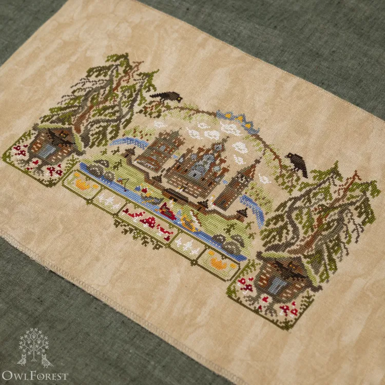 Электронная схема «Деревянная крепость»