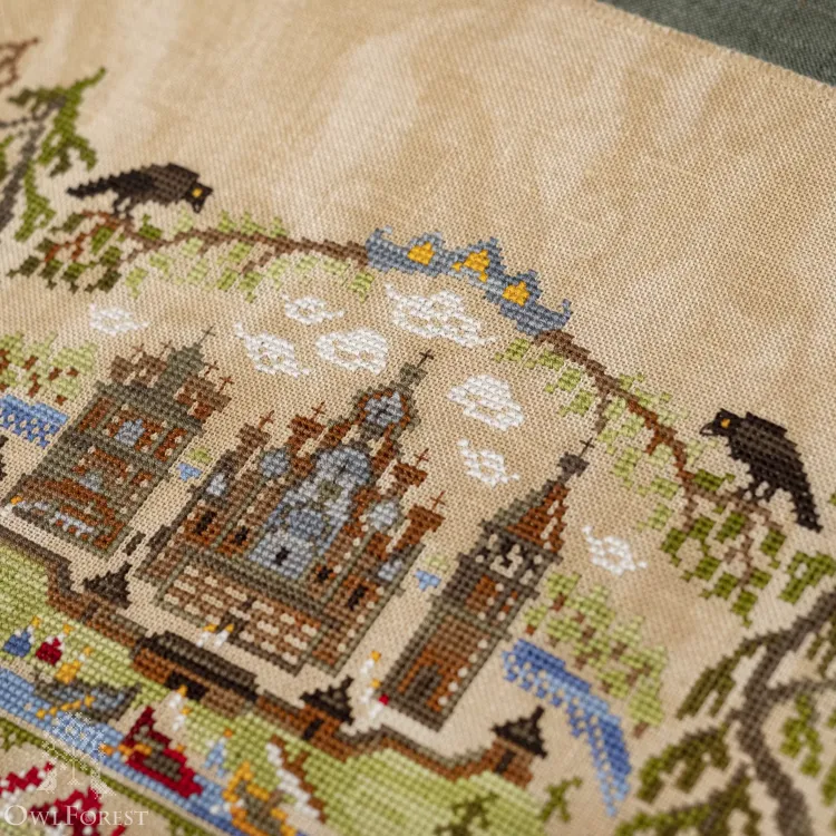 Электронная схема «Деревянная крепость»