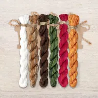 Набор ниток OwlForest для схемы «Преддверие Нового года» (ПНК)