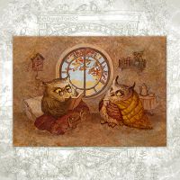 Открытка «Время погрустить»