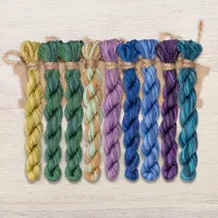 Набор ниток OwlForest для схемы «Весенняя азбука» (DMC)