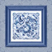 Набор для вышивания «Синие птицы» 