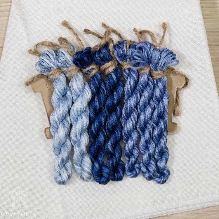 Набор для вышивания «Синие птицы» 