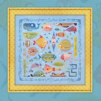 Электронная схема «Игривые рыбки»