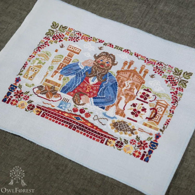 Набор для вышивания «За трапезой»