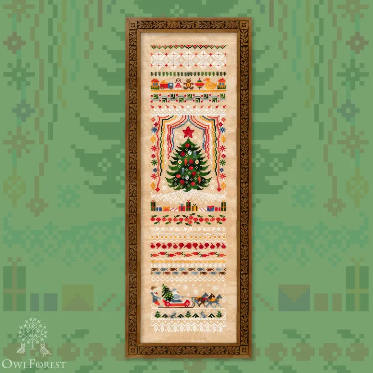 Схема для вышивания «Старый Новый год»