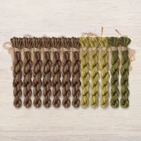 Набор ниток OwlForest для схемы «Ворота Филинграда» (DMC)