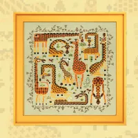 Электронная схема «Пятнистые жирафы»