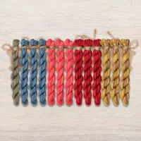 Набор ниток OwlForest для схемы «Русские мотивы» (ПНК Кирова)