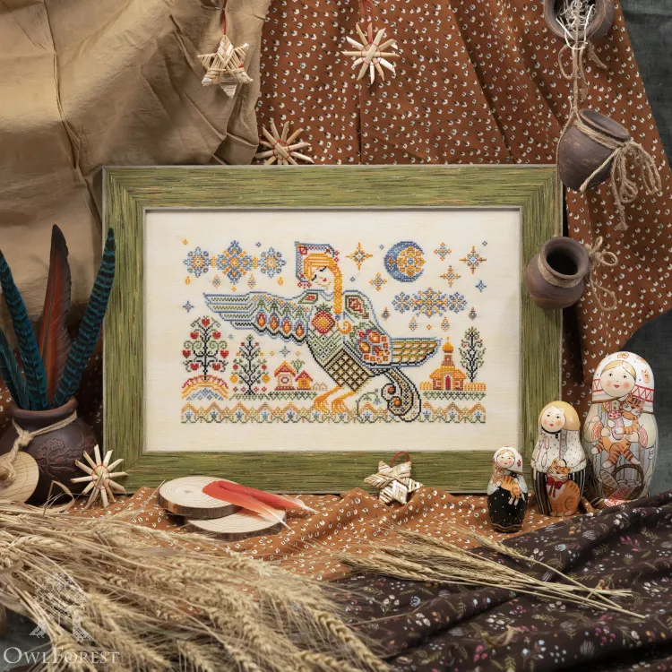 Набор для вышивания «Птица Сирин»