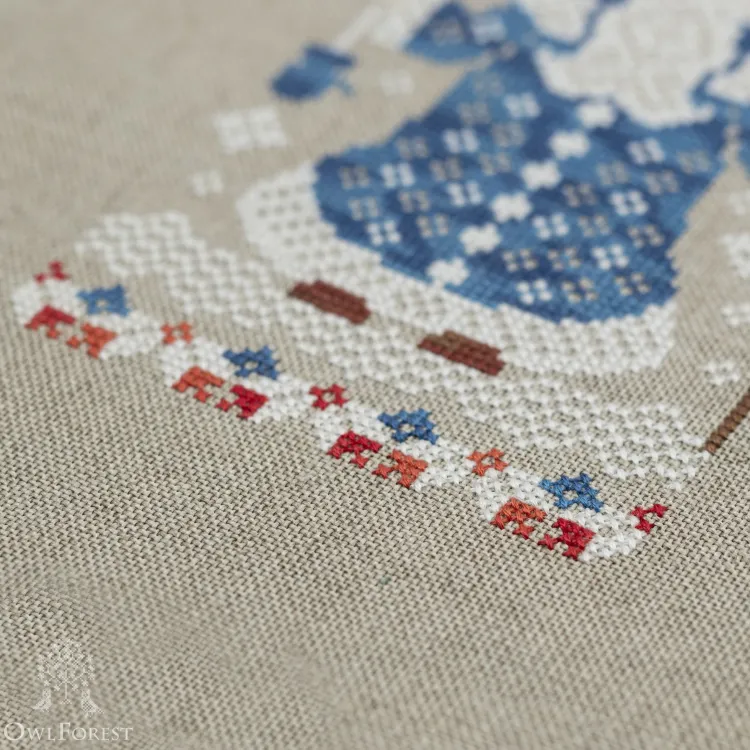 Электронная схема «Команда Нового года»