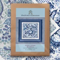 Схема для вышивания «Синие птицы»