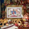 Схема для вышивания «За трапезой»