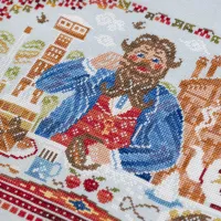 Схема для вышивания «За трапезой»