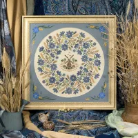 Схема для вышивания «Васильковое лето»