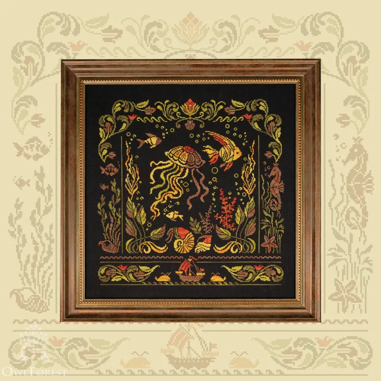 Электронная схема «Подводное царство»