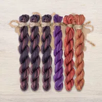 Набор ниток OwlForest для схемы «Уютный дворик» (ПНК)