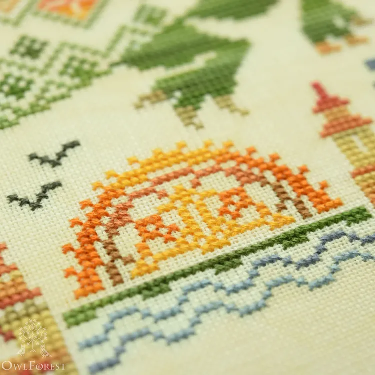 Схема для вышивания «Змей Горыныч»