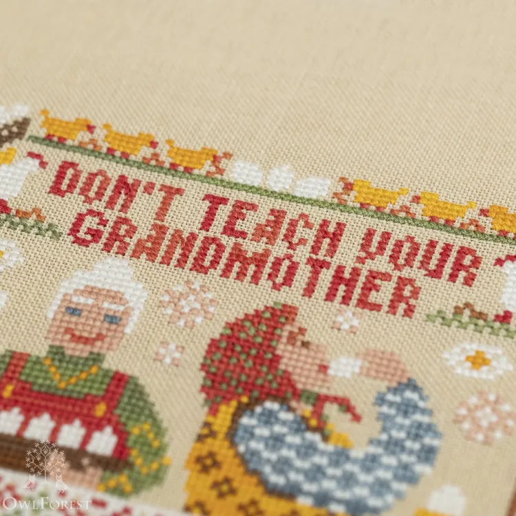 Электронная схема «Пословицы. Grandma and Eggs»