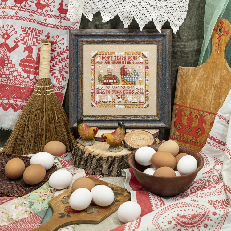 Электронная схема «Пословицы. Grandma and Eggs»