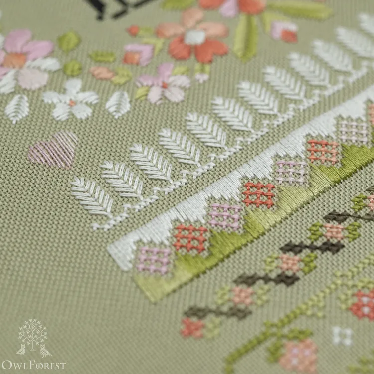 Электронная схема «Персиковые журавли»