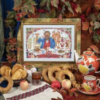 Электронная схема «За трапезой»