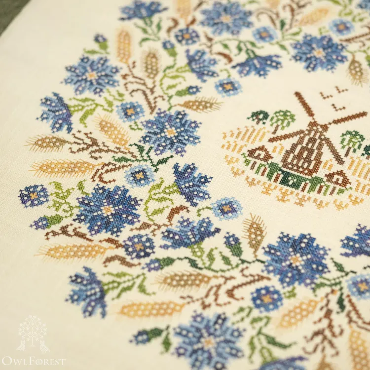 Электронная схема «Васильковое лето»