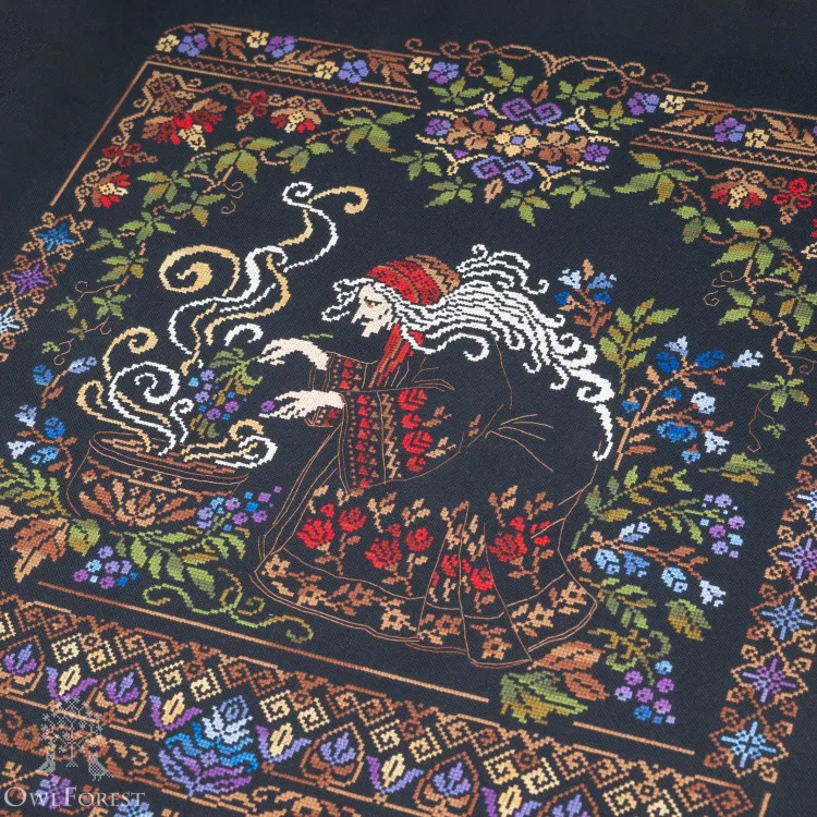 Схема для вышивания «Яга»