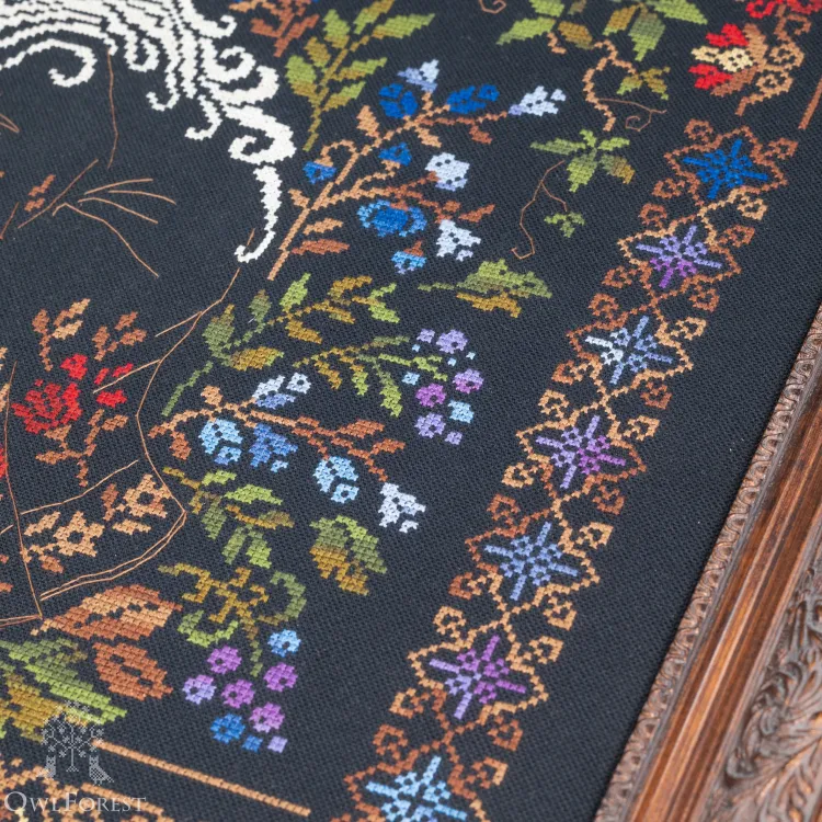 Схема для вышивания «Яга»