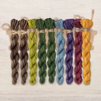 Набор ниток OwlForest для схемы «Лавка травницы» (DMC)