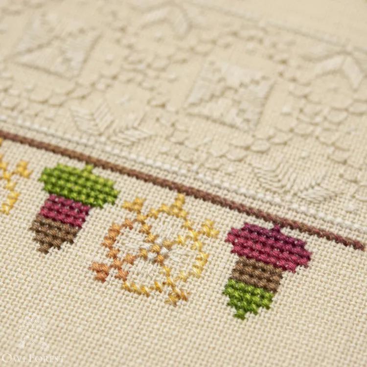 Электронная схема «Английский ленточный семплер»