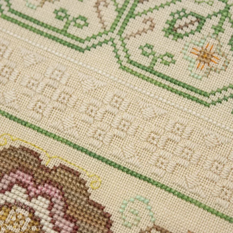 Электронная схема «Английский ленточный семплер»