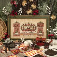 Схема для вышивания «Красная крепость»