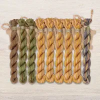 Набор ниток OwlForest для схемы «На закате лета» (ПНК)