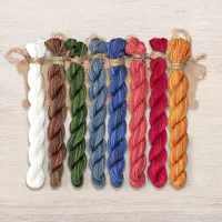 Набор ниток OwlForest для схемы «Старый Новый год» (ПНК)