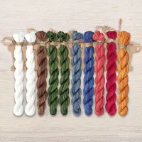 Набор ниток OwlForest для схемы «Старый Новый год» (ПНК)